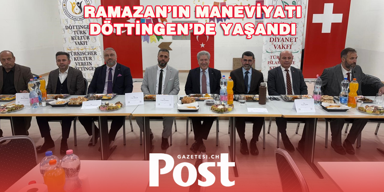 Döttingen Fatih Camii’nde Geniş Katılımlı İftar Programı