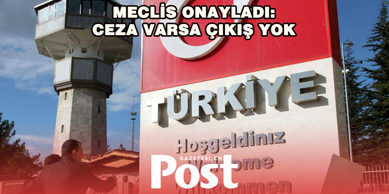 Ceza Ödenmeden Sınır Geçilemeyecek