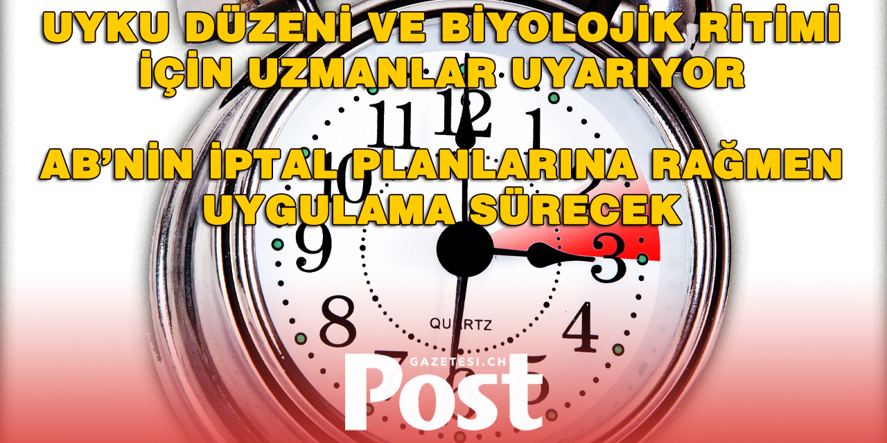 30 Mart 2025 Pazar günü saatler 1 saat ileri alınacak