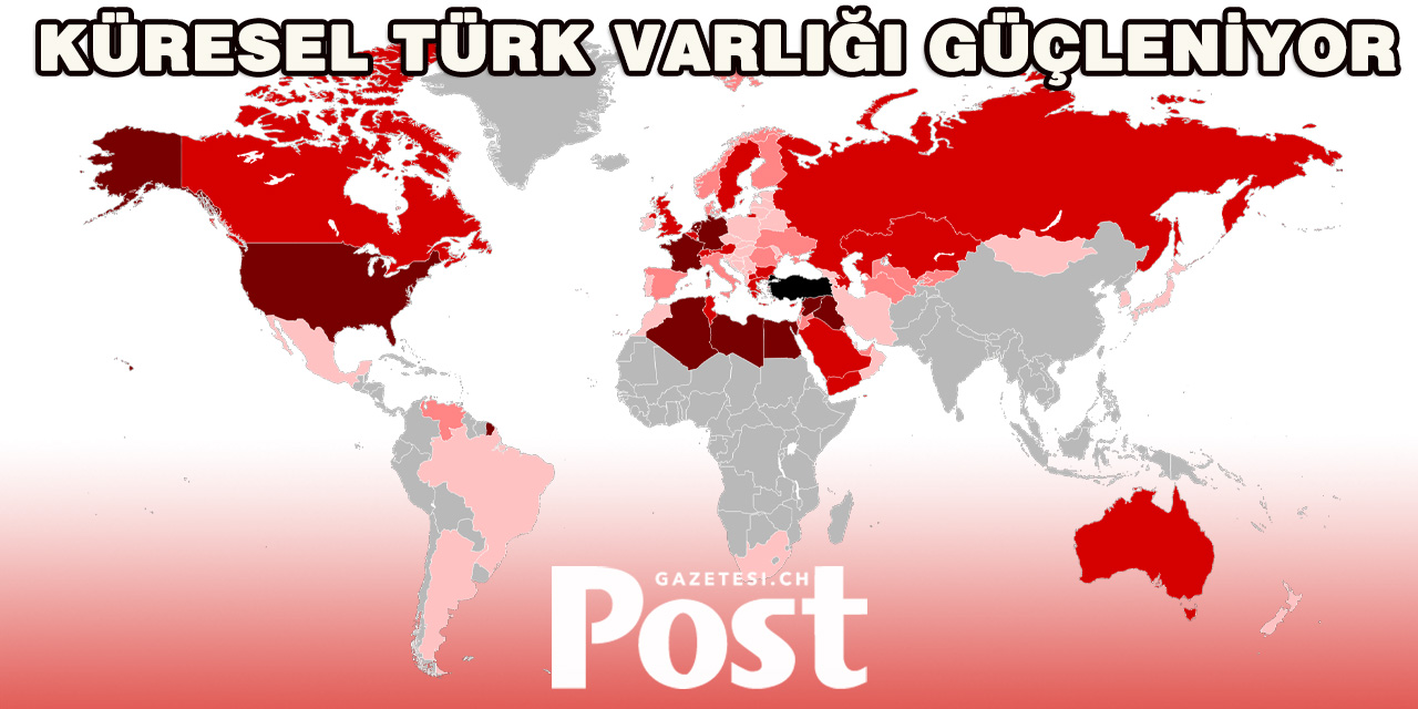 YURT DIŞINDAKİ TÜRK NÜFUSU 7,5 MİLYONU AŞTI
