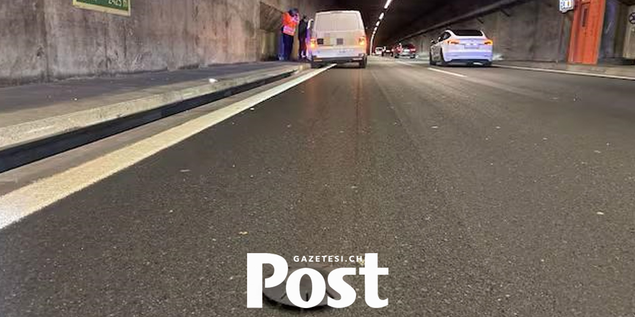 Teslimat minibüsü sürücüsü epilepsi nöbeti geçirdi, tünel duvarına çarptı