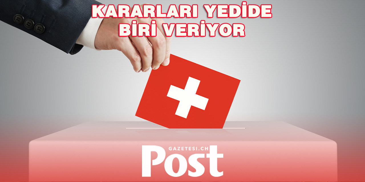İsviçre’de Sandığa İlgi Azalıyor