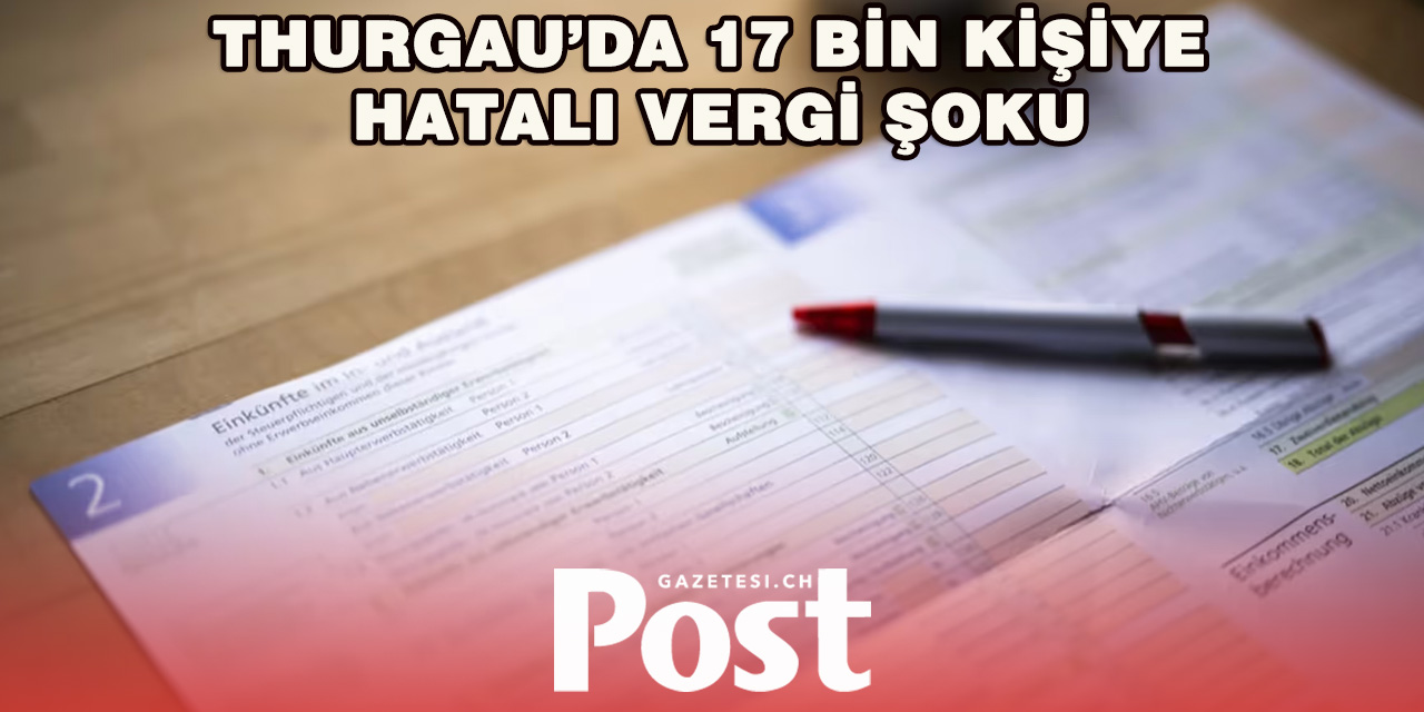 Thurgau'da yanlış vergi faturaları