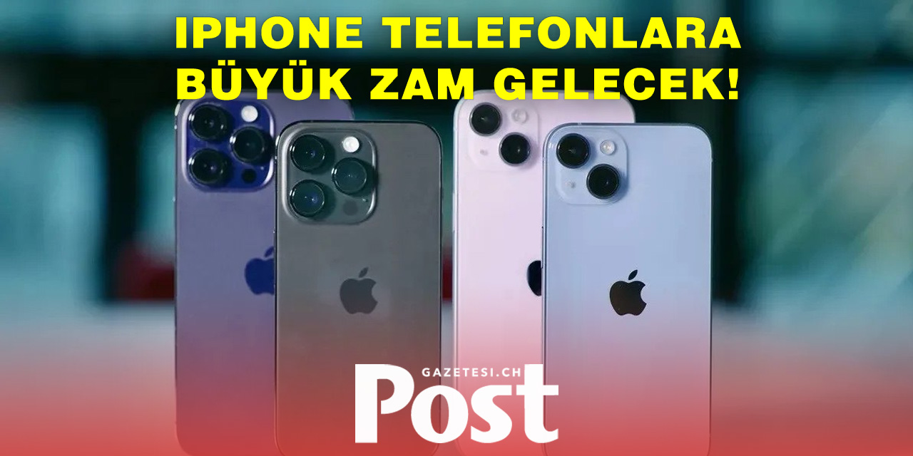 Trump Etkisi! iPhone’a Avrupa’da Büyük Zam Geliyor!