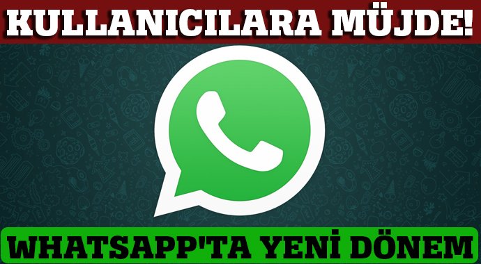 Whatsapp'ta yeni dönem