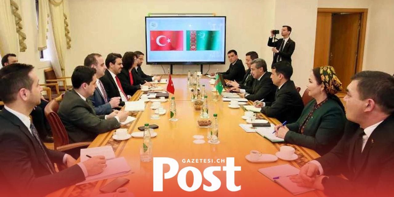 YTB Başkanı Eren, Türkmenistan’ın eğitim ve kültür bakanlarıyla bir araya geldi