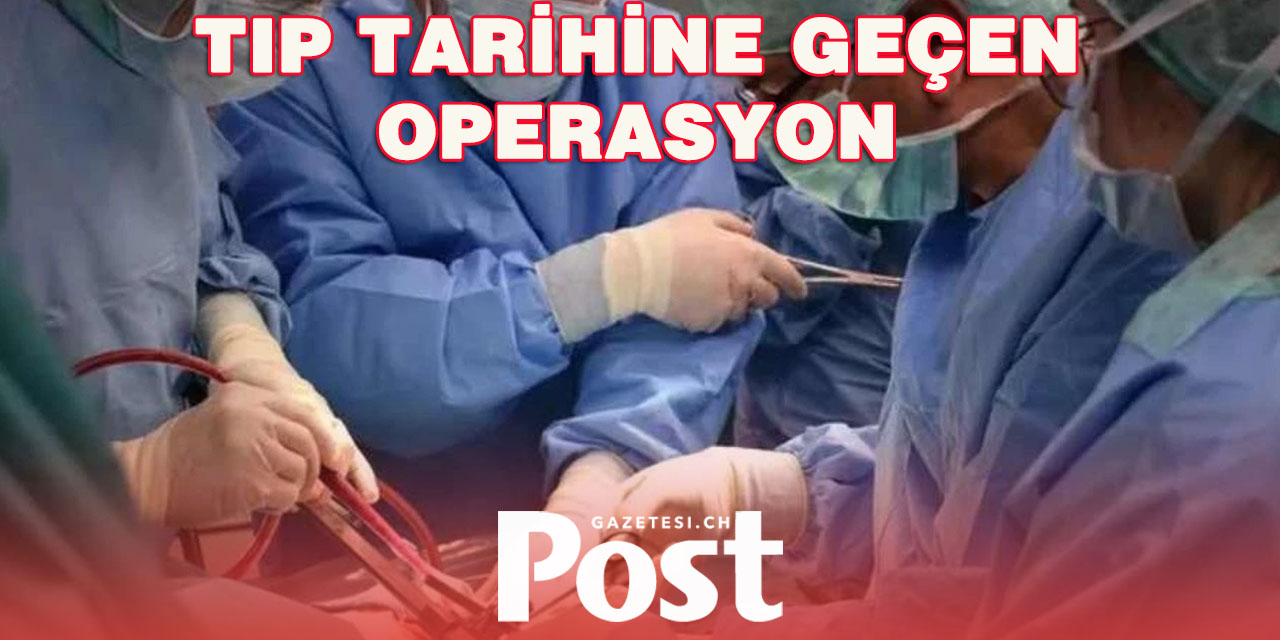 Türk cerrah 8,5 kiloluk tümörü başarıyla çıkardı