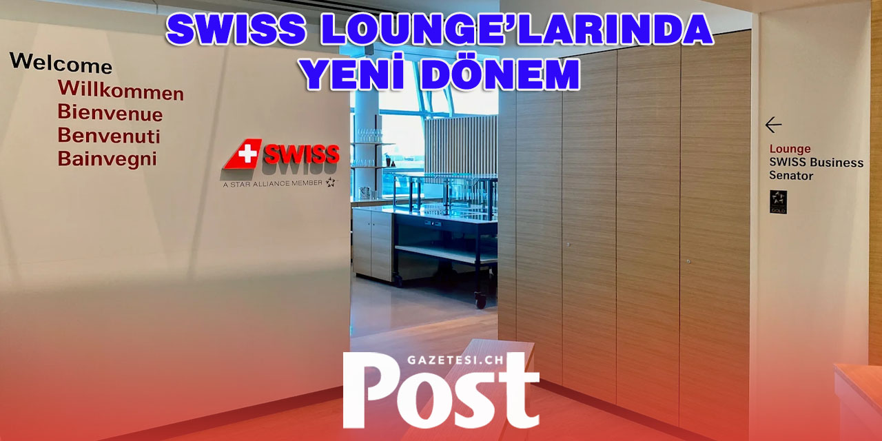 SWISS, Lounge İkramlarında Yeni Bir Sayfa Açıyor