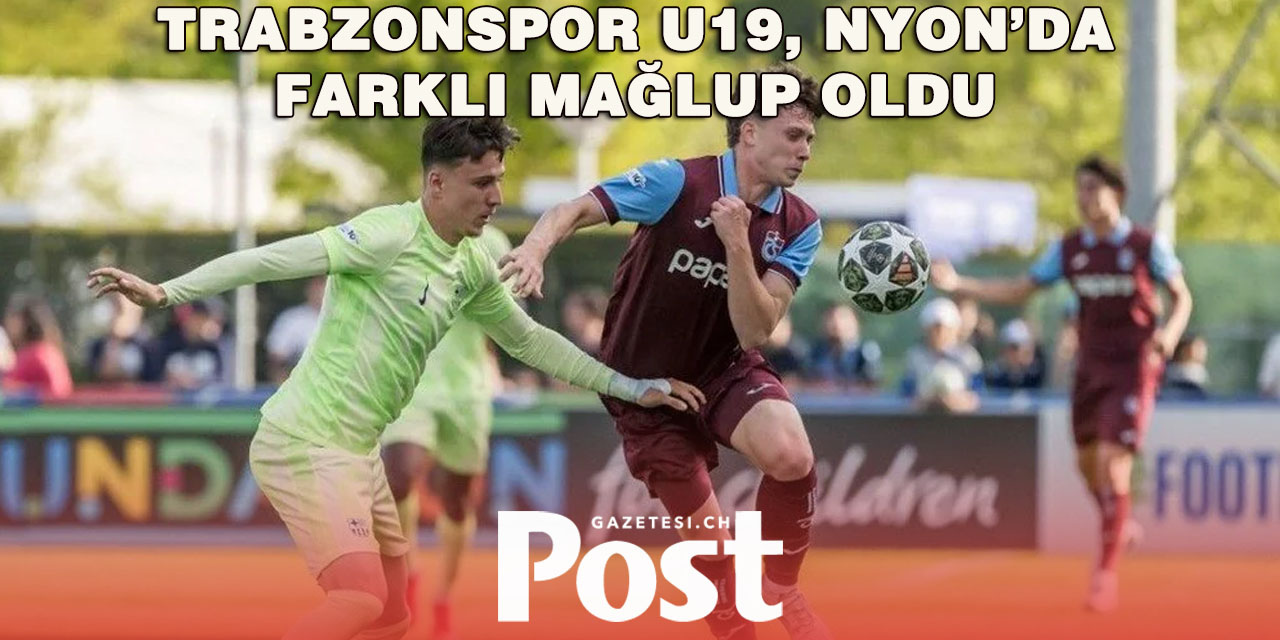 Barcelona, Trabzonspor U19’u 4 Golle Geçti