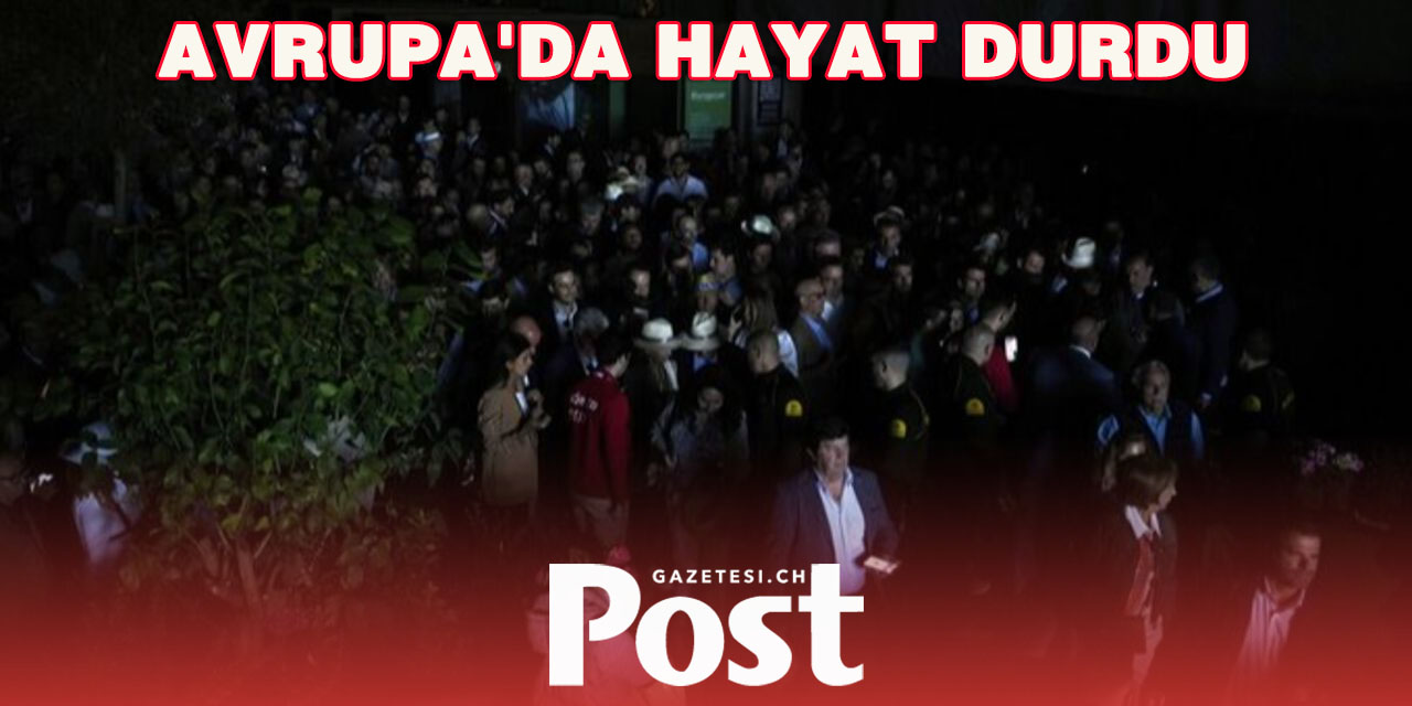 Avrupa Karanlığa Gömüldü