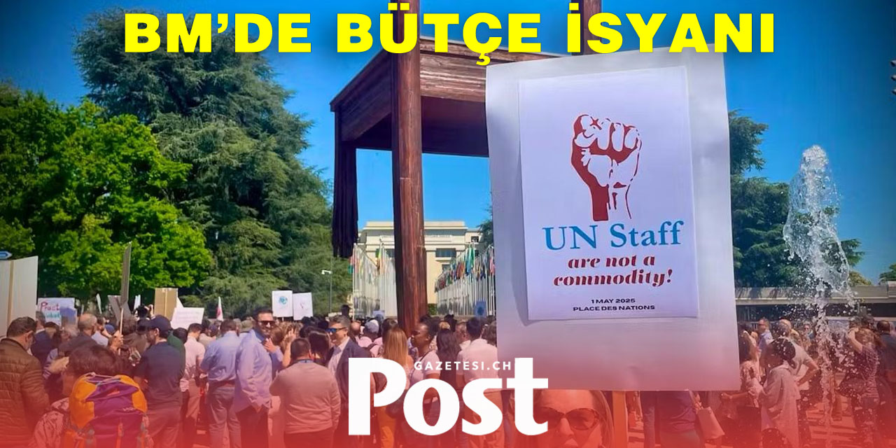 Cenevre’de BM Çalışanlarından Bütçe Kesintilerine Protesto