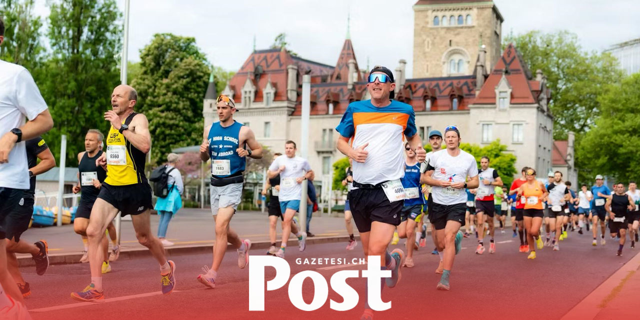 Lozan’daki 20 km Maratonuna Yaklaşık 33.000 Koşucu Katıldı