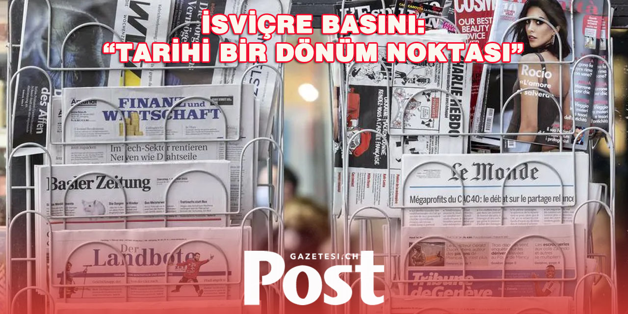 PKK Feshedildi! İsviçre Basınında Geniş Yankı