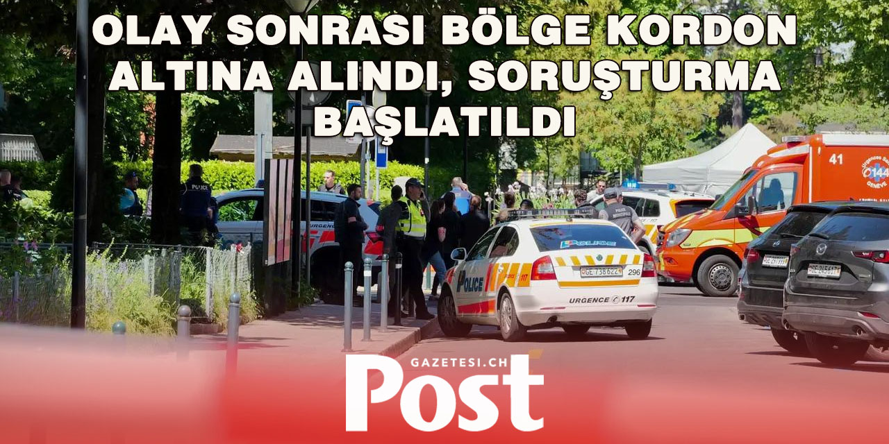 Cenevre Pâquis’de Polis Bıçaklı Adamı Vurdu