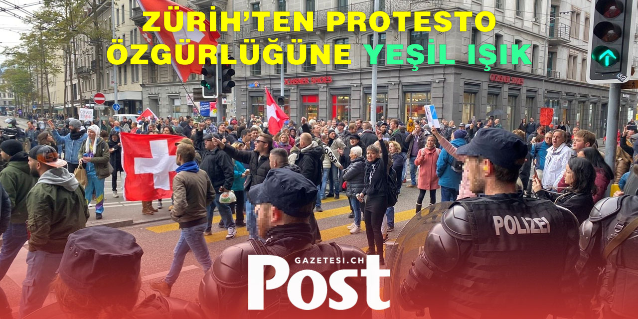Zürih’te Gösteri Katılımı Suç Olmaktan Çıkıyor