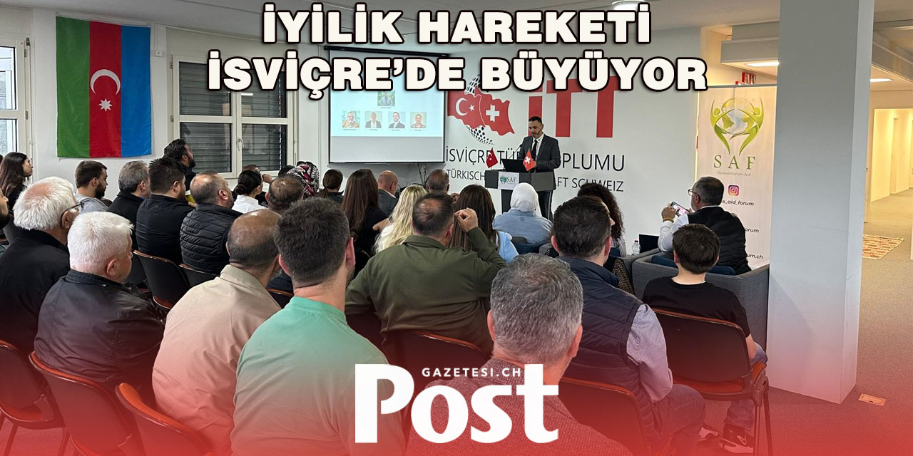 SAF Derneği Proje Tanıtım Toplantısı Zürih’te Gerçekleştirildi