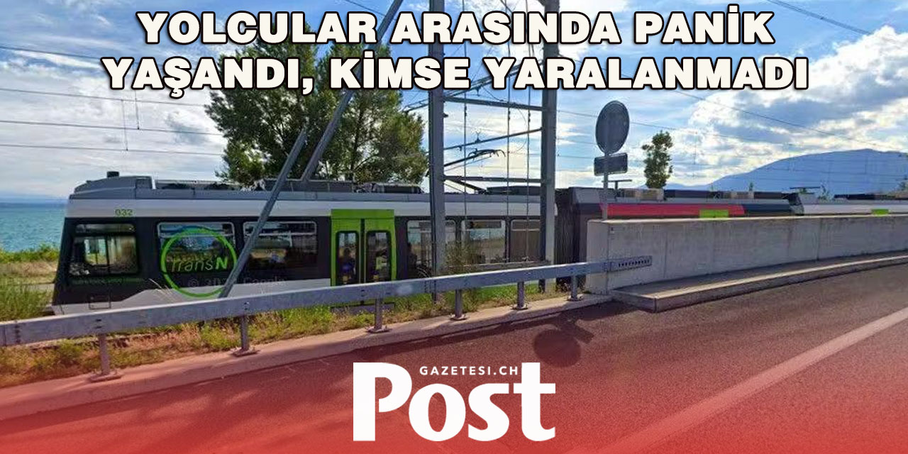 Neuchâtel’de Tramvayda Bıçaklı Gerilim: İki Kişi Gözaltında