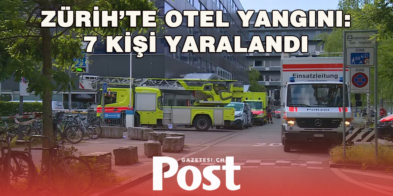 Otel yangınında ağır yaralı var