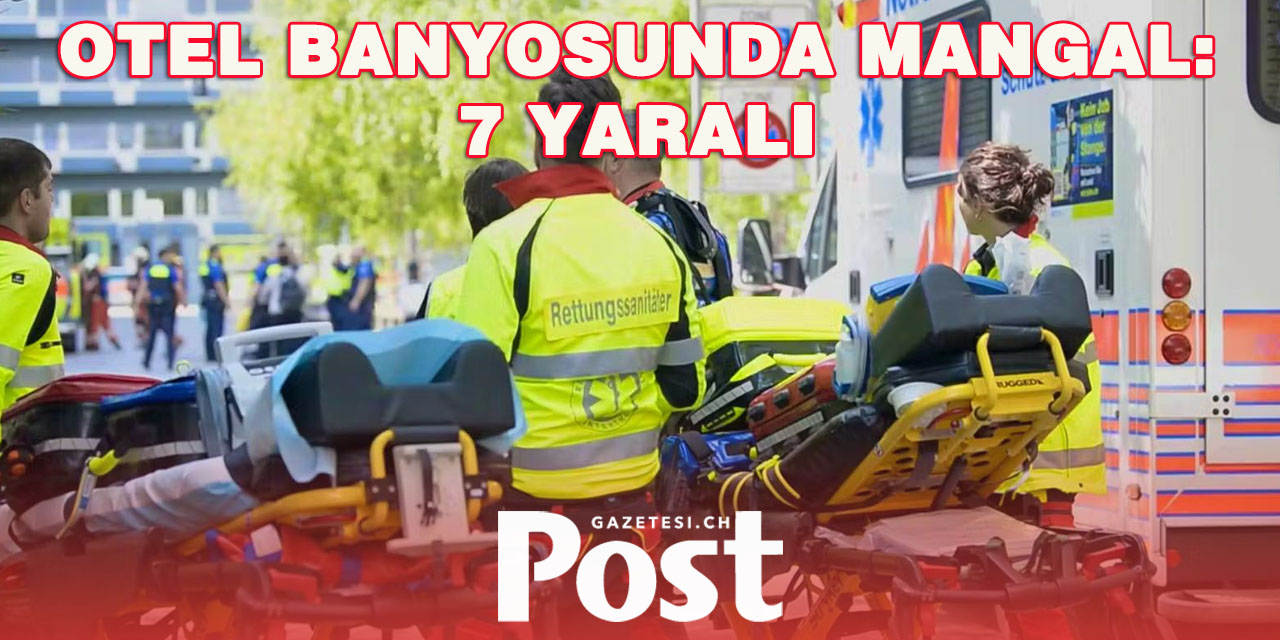 Zürih’te Otel Banyosunda Mangal Yapan Müşteri Yangına Neden Oldu