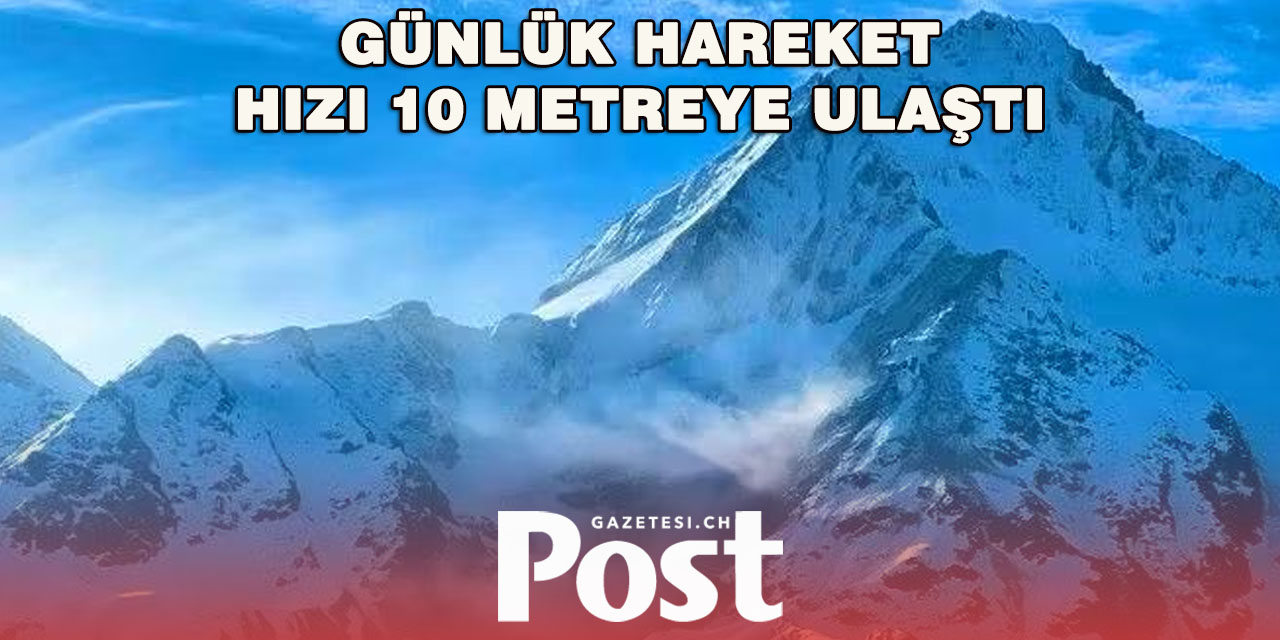 Blatten’de Buzul Alarmı
