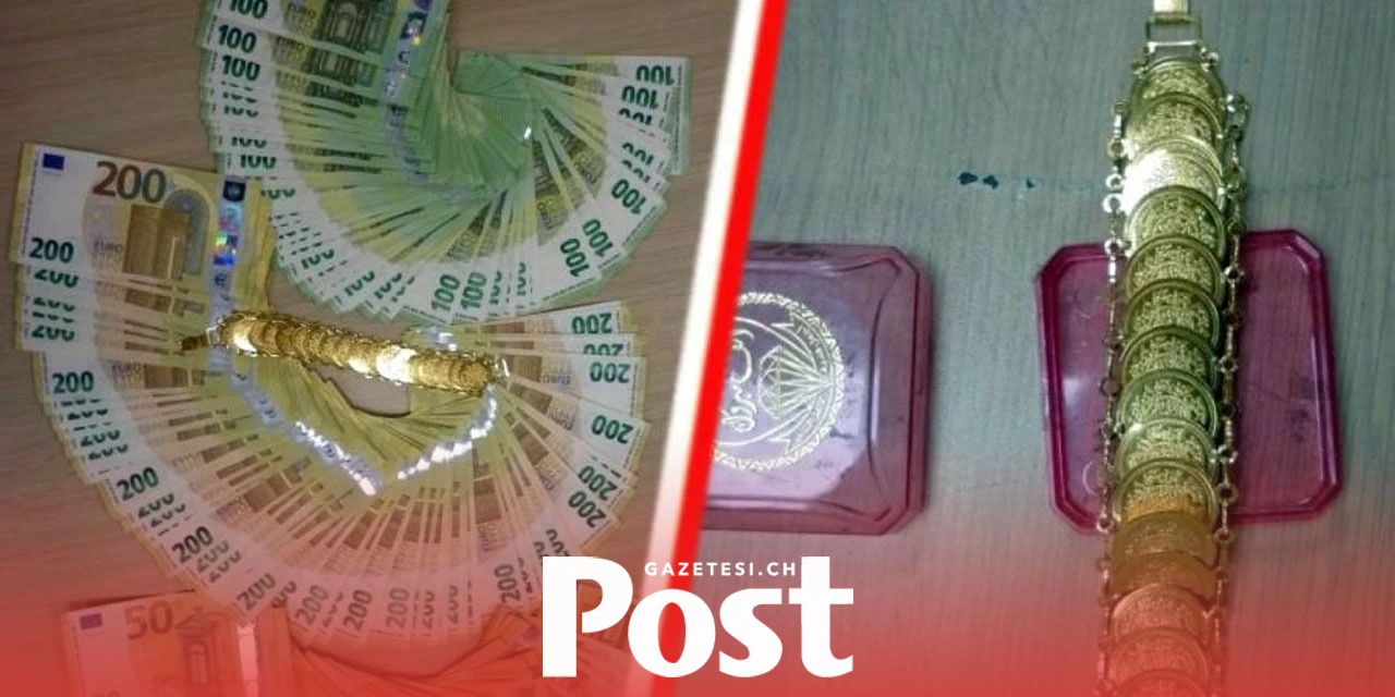 Sırbistan gümrüğünde 55 bin euro değerinde para ve altın yakalandı