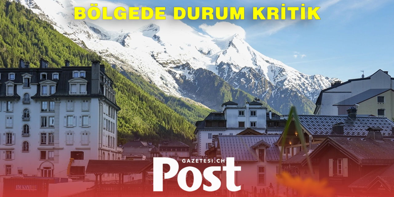 İsviçre'de buzul çökmesi sonucu neredeyse yok olan köyün de bulunduğu bölgede durum kritik