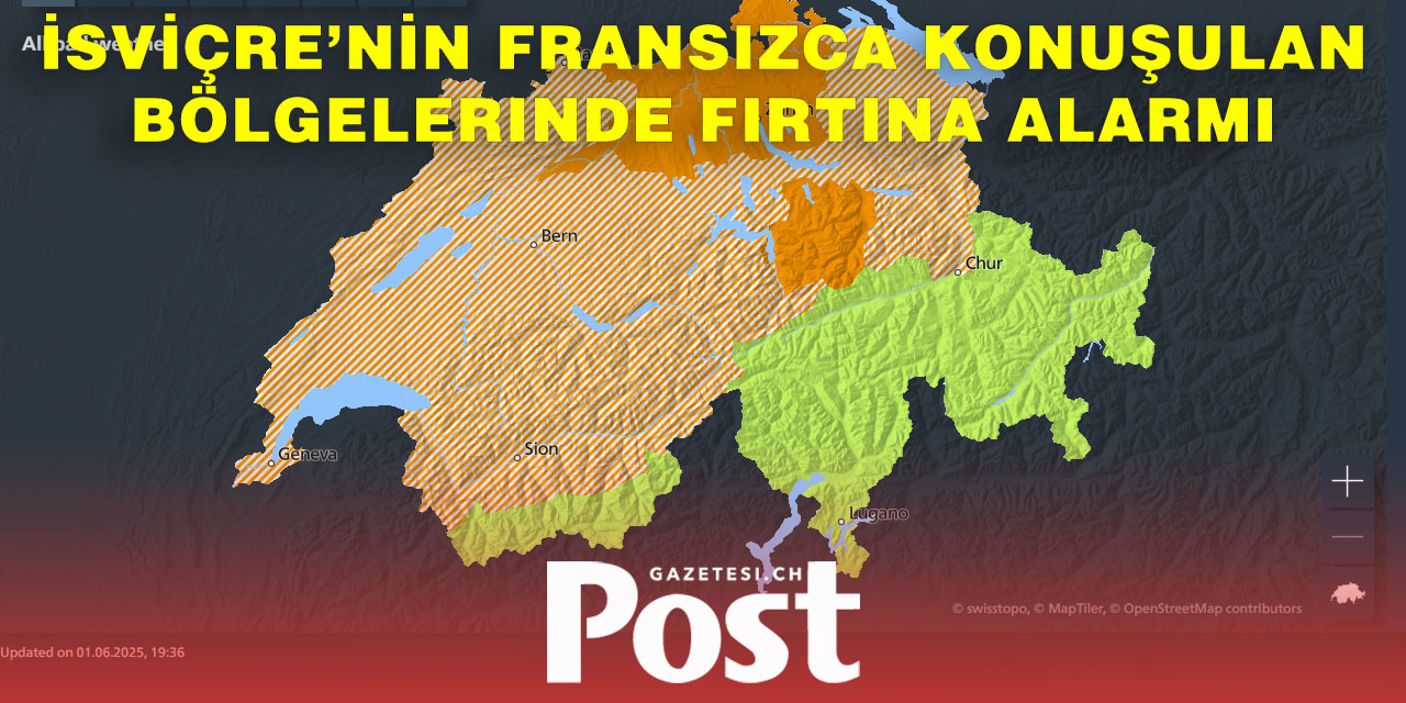 İsviçre’nin Fransızca Konuşulan Bölgelerinde Fırtına Alarmı