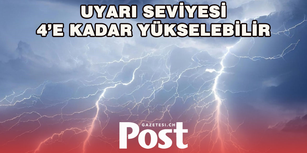İsviçre’de Şiddetli Fırtına Alarmı