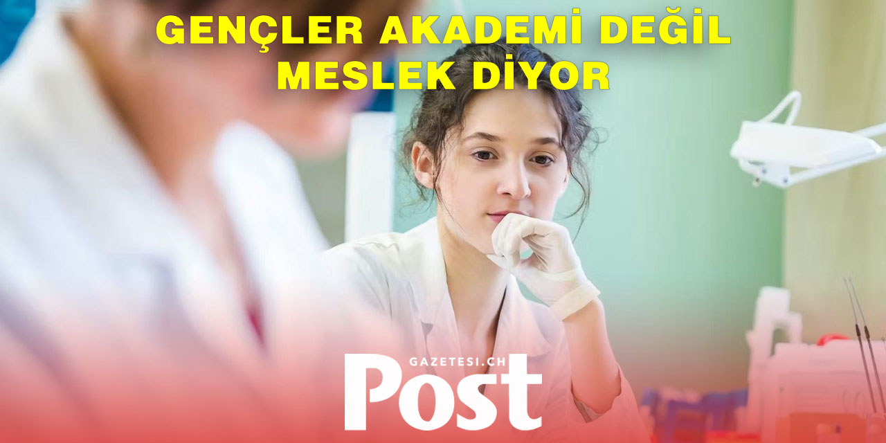 İsviçreli Gençler Liseden Çok Çıraklığı Tercih Ediyor