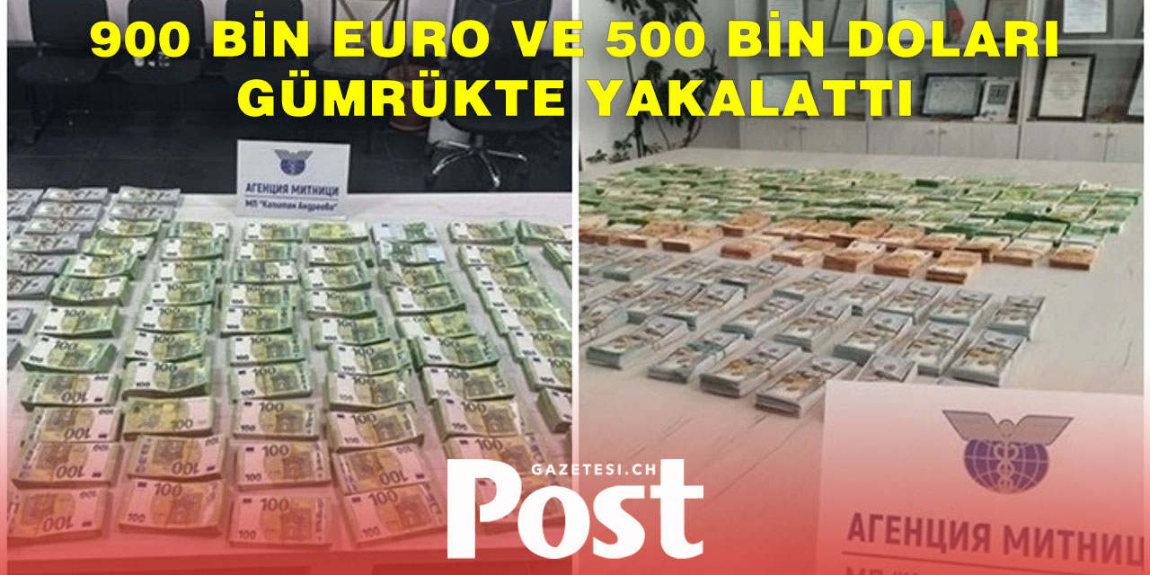 Sırt çantasından yüz binlerce Euro ve Dolar çıktı!