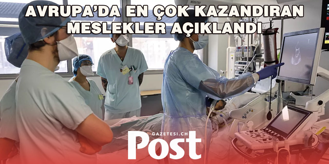 Avrupa’da en çok kazandıran meslekler açıklandı
