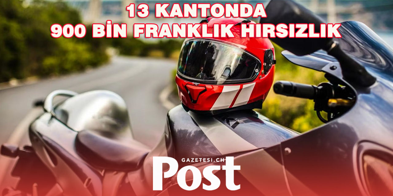 İsviçre’de 39 Motosiklet ve 19 E-Bisiklet Çalan İki Kişi Tutuklandı