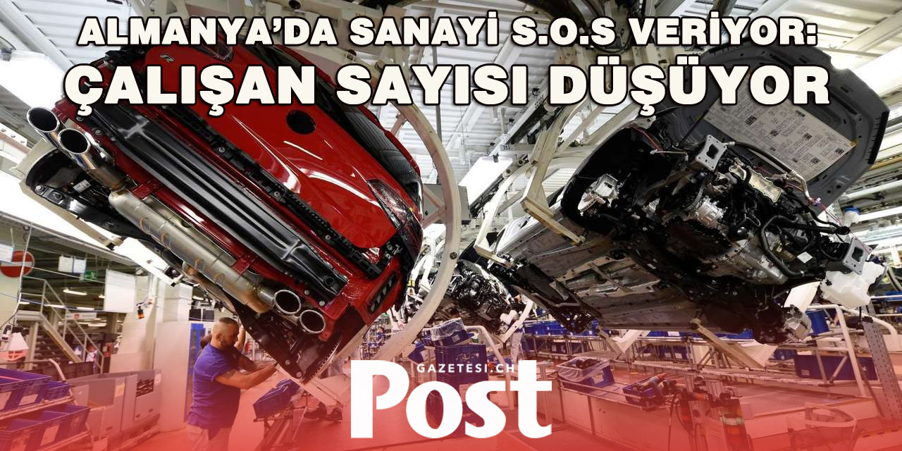 Alman Sanayisinde Büyük İstihdam Kaybı: Bir Yılda 101.000 Kişi İşini Kaybetti