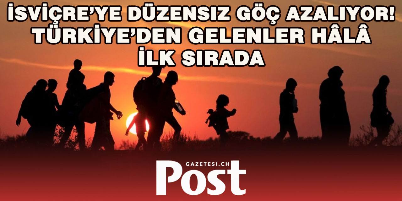 İsviçre’de Düzensiz Göç Yüzde 50 Azaldı