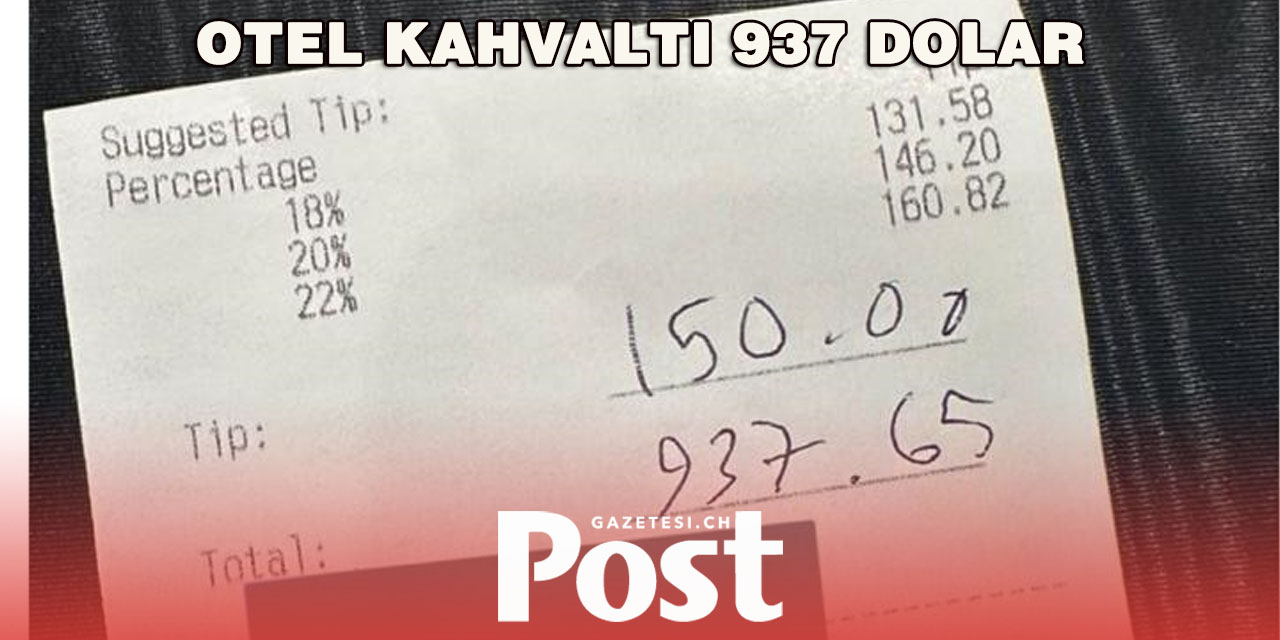 ABD’de bir otel kahvaltısı aileye 937 dolara patladı