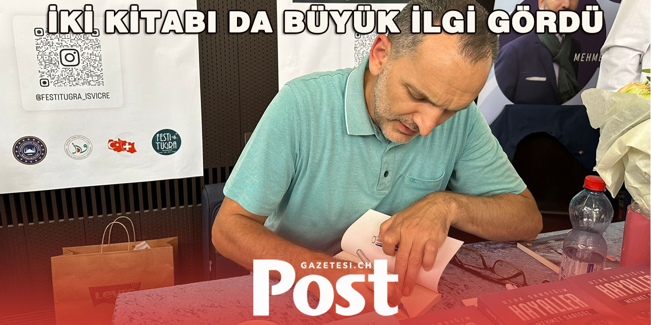 Mehmet Sarıgöz, İsviçre’de Okurlarıyla Buluştu