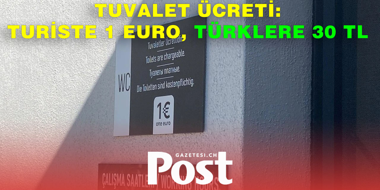 Antalya’da 1 Euro’ya Tuvalet Ücreti Tepki Çekti!