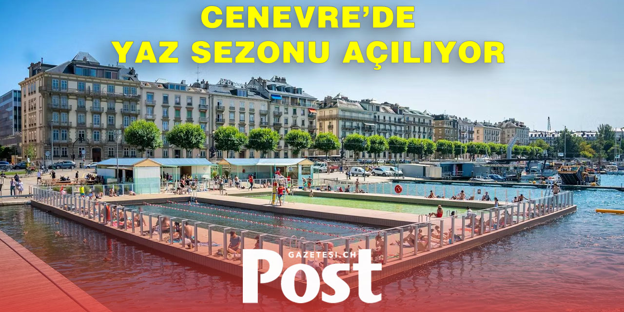 Jet d’eau Plajı Pazartesi Günü Hizmete Giriyor