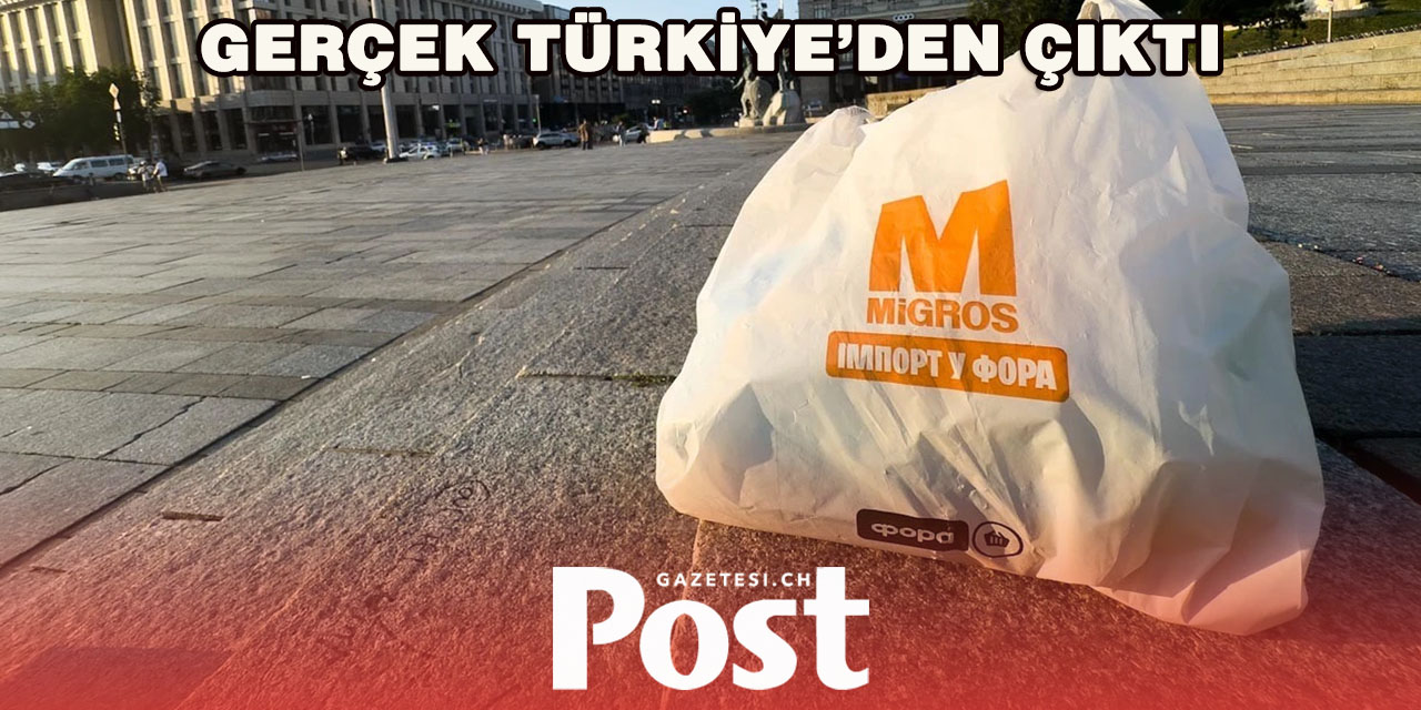 Kiev’de Görülen Migros Poşetleri İsviçre’de Merak Uyandırdı