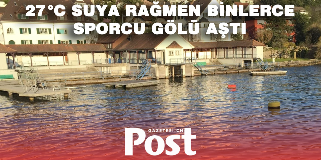 Zürih Gölü’nde Rekor Katılım: 9 196 Kişi Karşıdan Karşıya Yüzdü