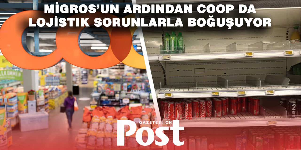 Coop’ta Da Teslimat Krizi: Raflar Boş Kaldı
