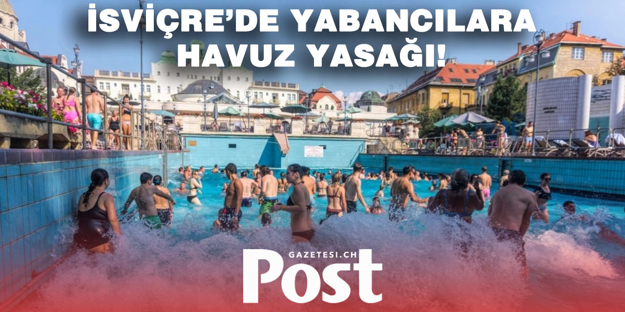 Yabancılara havuz yasağı getirildi