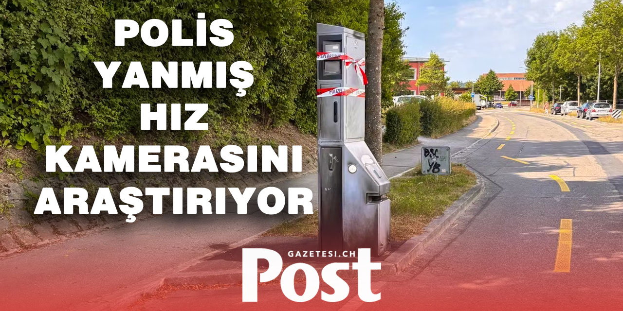 Niederwangen’de Mobil Radar cihazı yanarak kullanılamaz hale geldi
