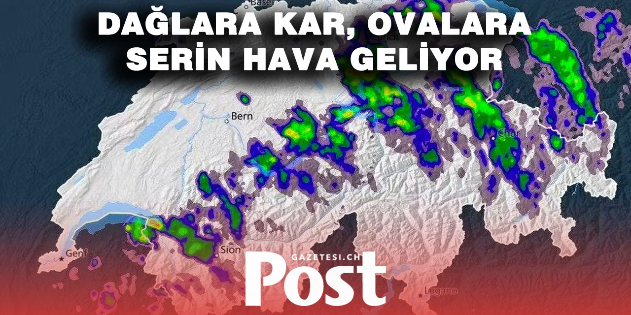 İsviçre’de sıcaklıklar düşüyor