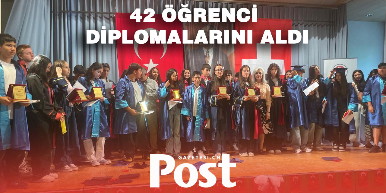 Zürih Kantonu’nda Mezuniyet Coşkusu