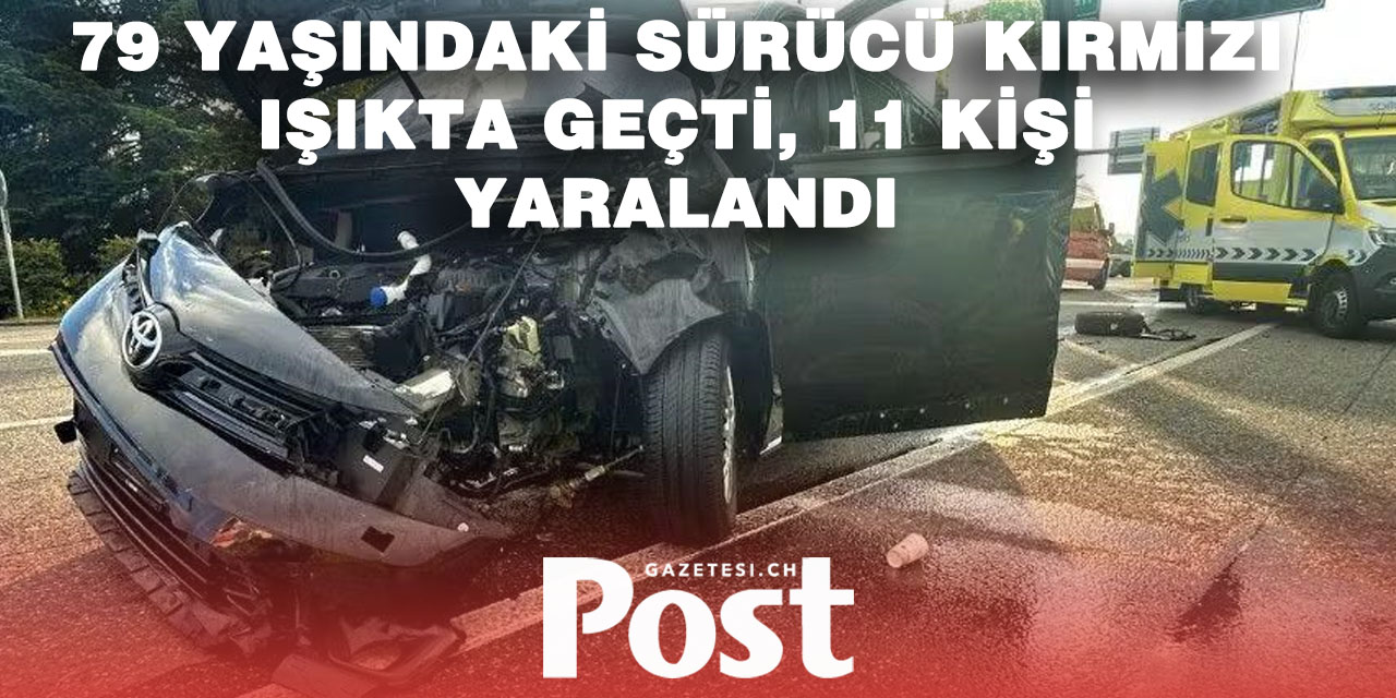 Aargau’da Kırmızı Işık İhlali:  4’ü Çocuk 11 Kişi Yaralandı