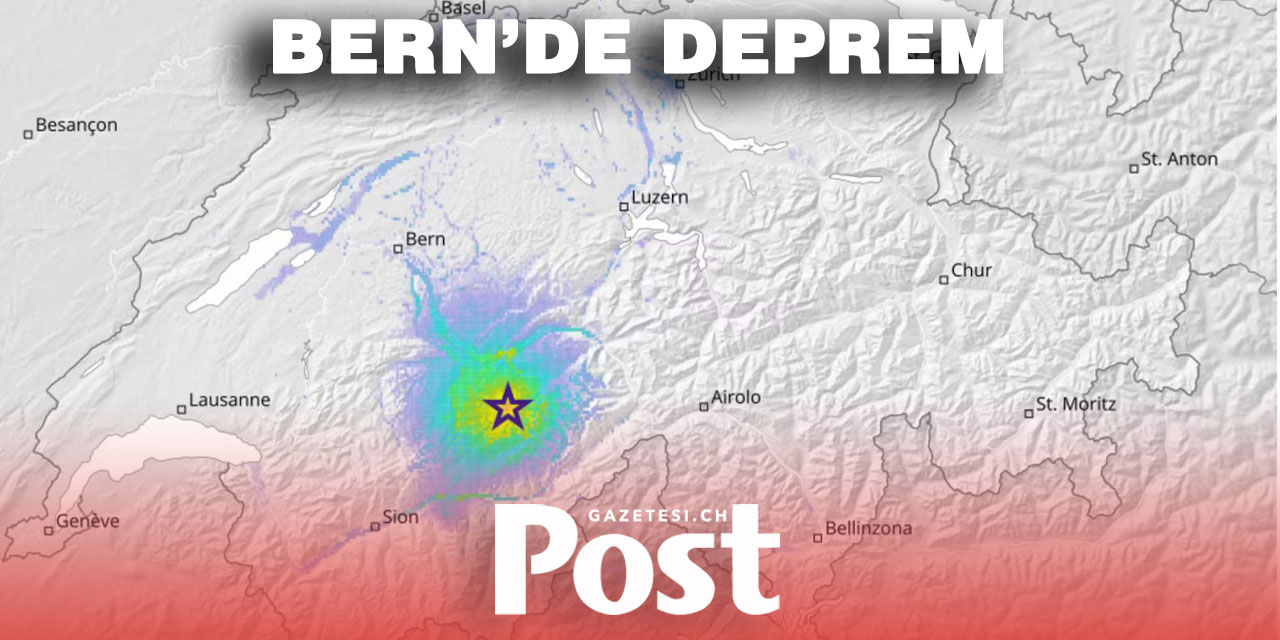 Bern Oberland’da 4,2 Büyüklüğünde Deprem