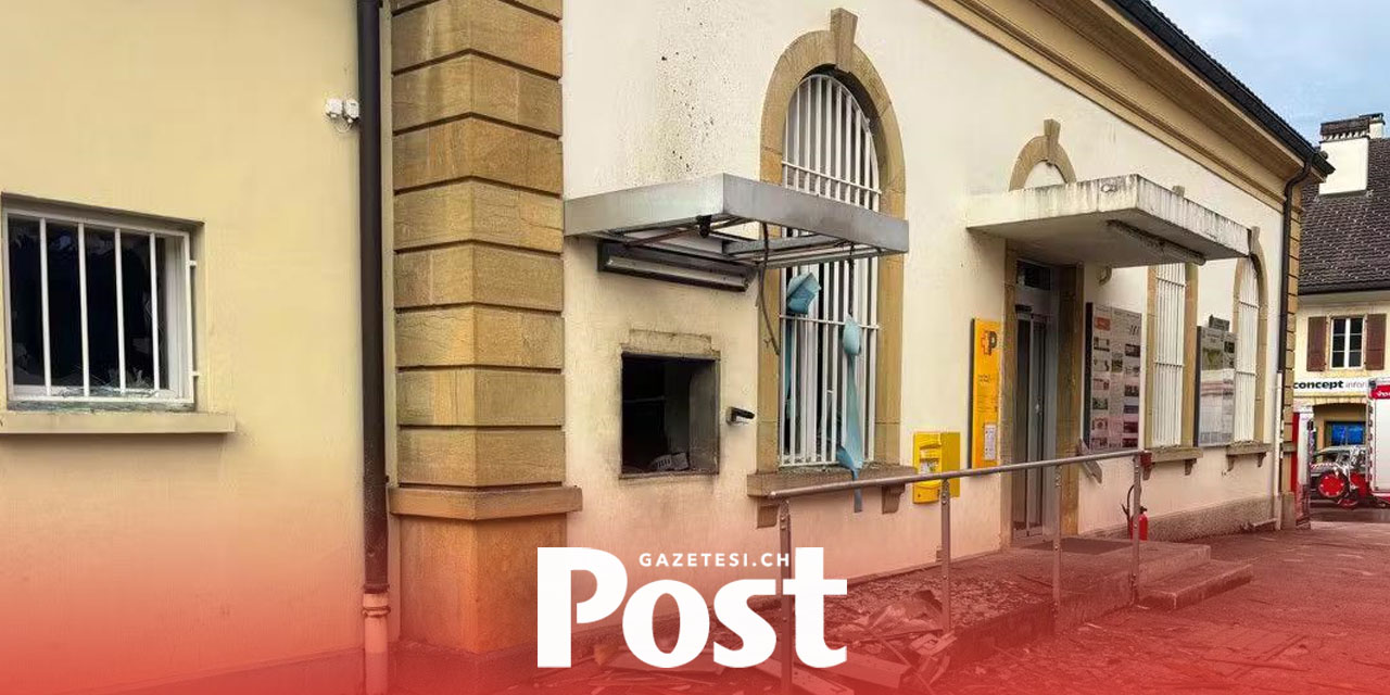 Neuchatel’de ATM Patlatıldı: Soyguncular Fransa Sınırına Kaçtı