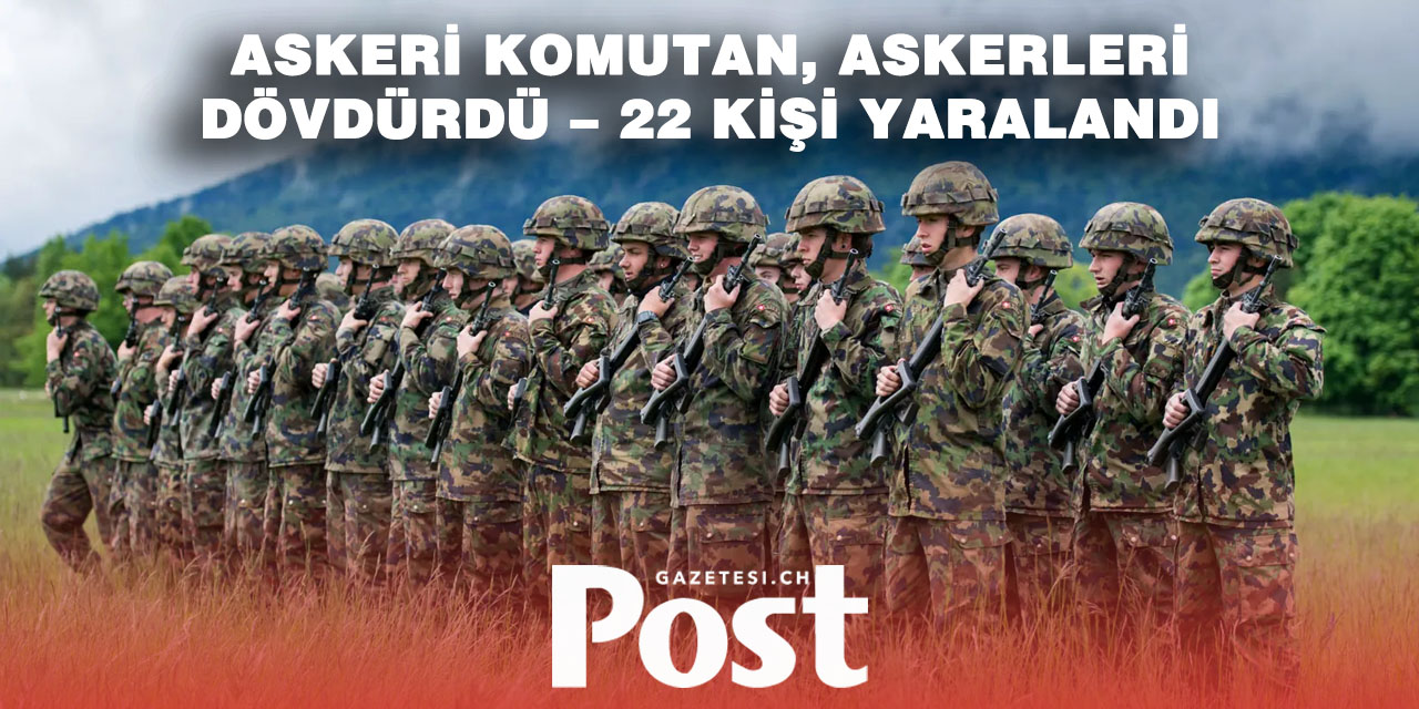 İsviçre Ordusunda Şiddet Skandalı