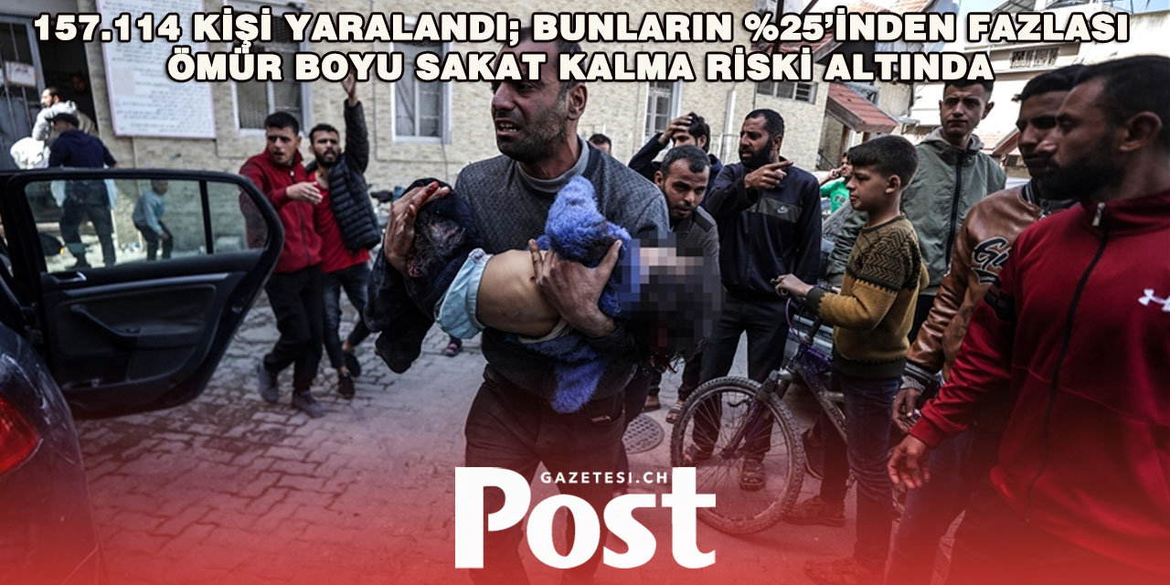 BM: Gazze’de En Az 21 Bin Çocuk Sakat Kaldı